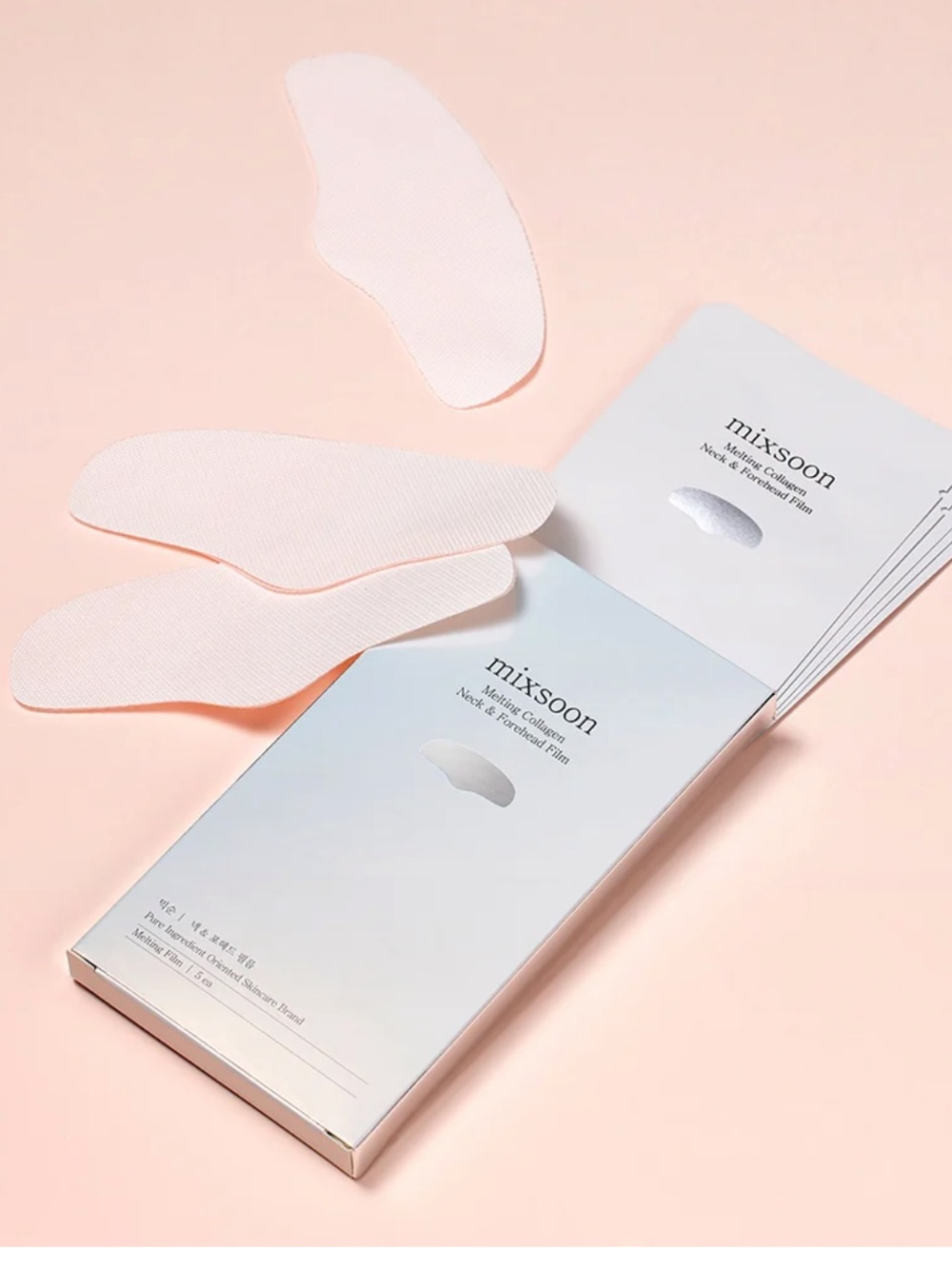 mixsoon Melting Collagen Neck & Forehead Film 5 pack